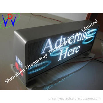 Brazil Taxi Top LED Display Advertising